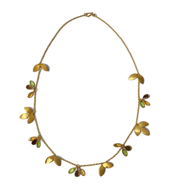 AMAZONIA GARLAND LEAF NECKLACE