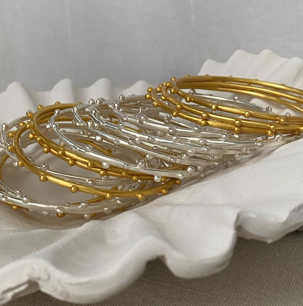 Amazonia Organica Gold Bangle