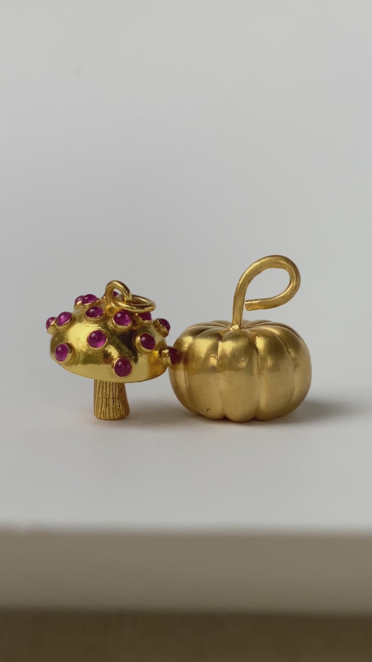 Amazonia Ruby Mushroom Pendant
