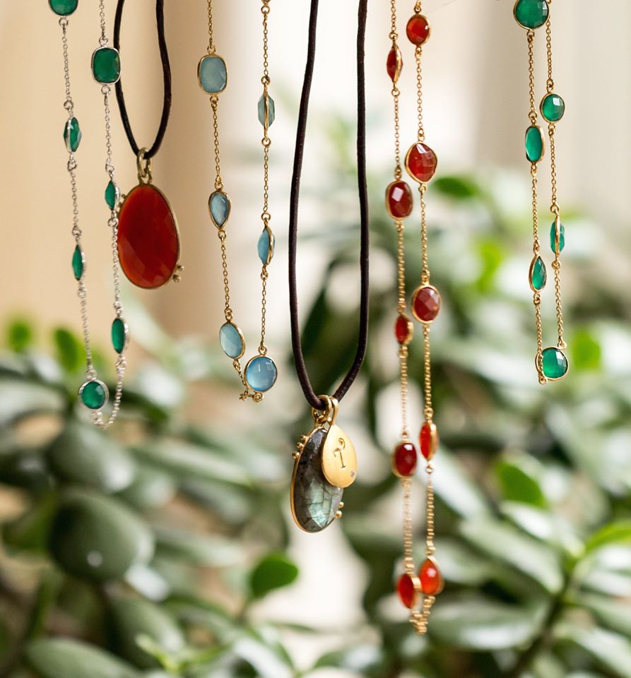 AMAZONIA ORGANICA BLUE NECKLACE