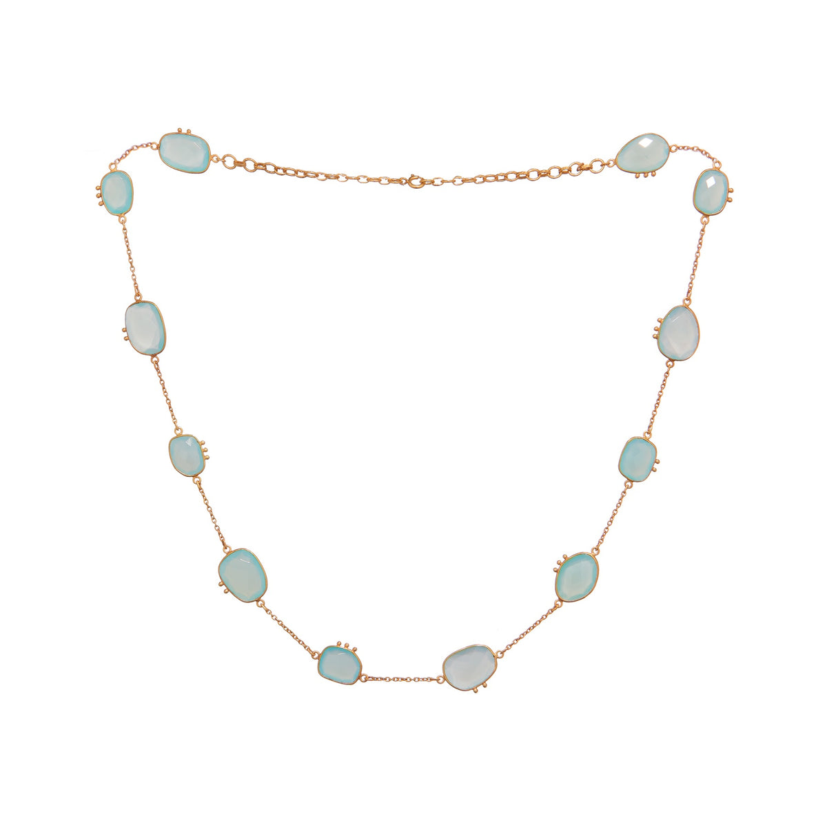 AMAZONIA ORGANICA BLUE NECKLACE