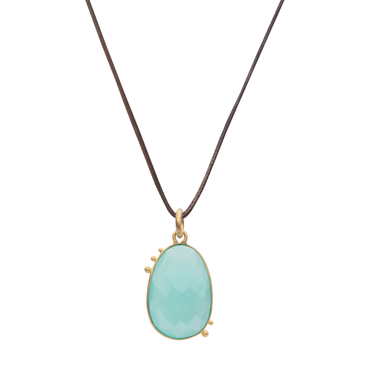 AMAZONIA ORGANICA BLUE PENDANT