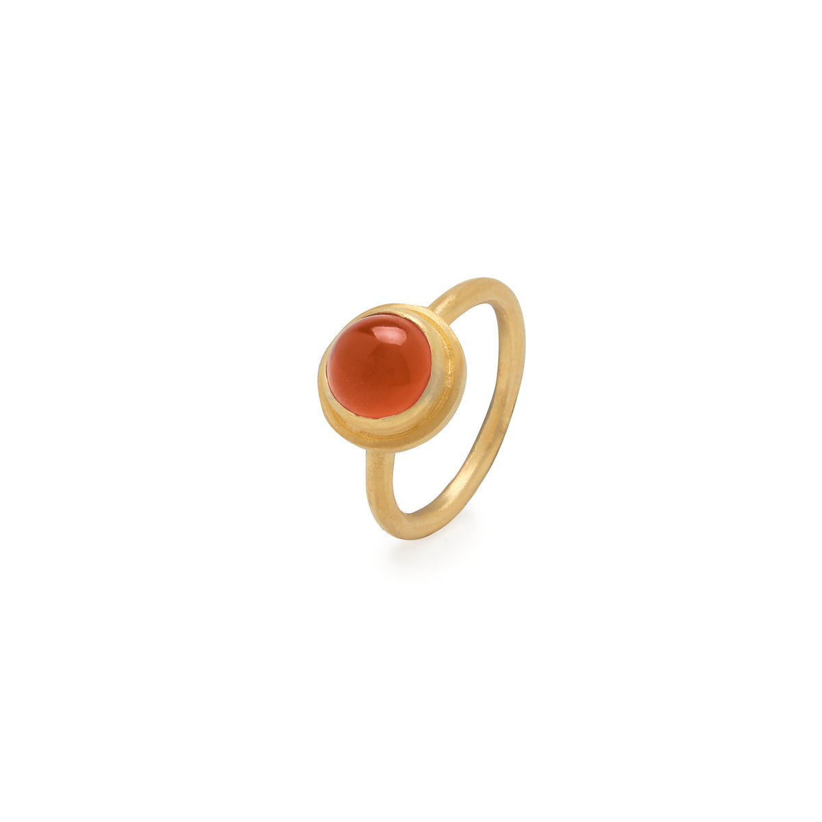 JAIPUR PETITE RED STACKING RING