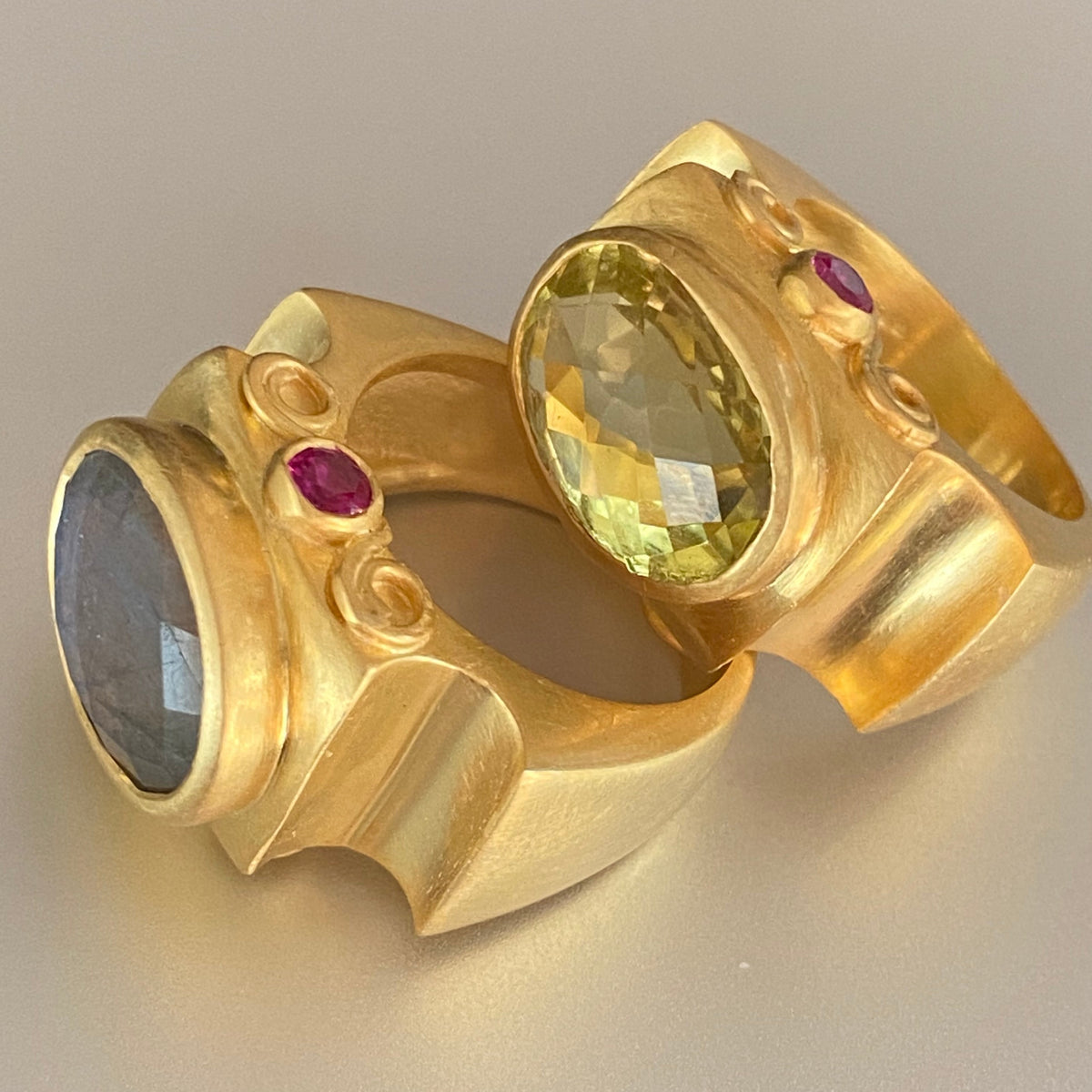 Jaipur Antique Lemon Ring