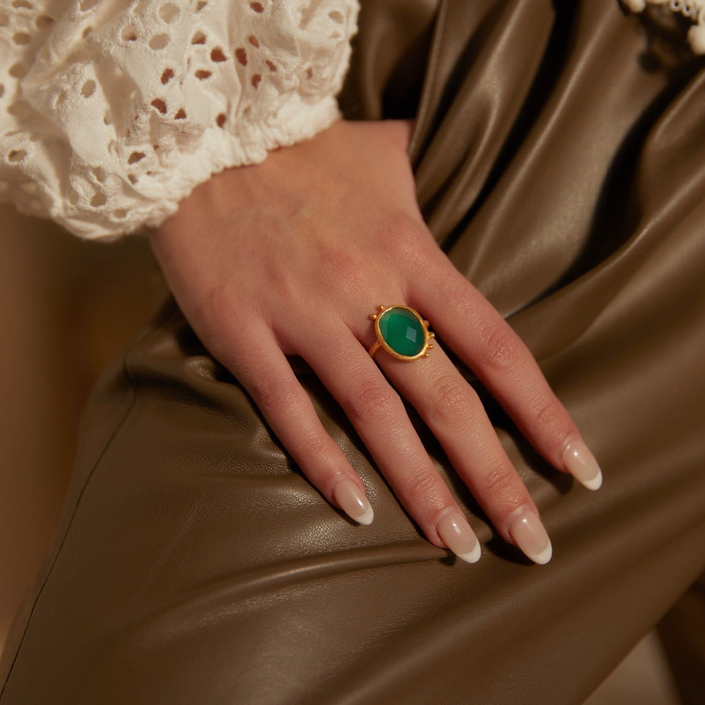 AMAZONIA ORGANICA GREEN RING