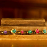 JAIPUR CABOCHON RING size O preorder for Mr D Evangelidis