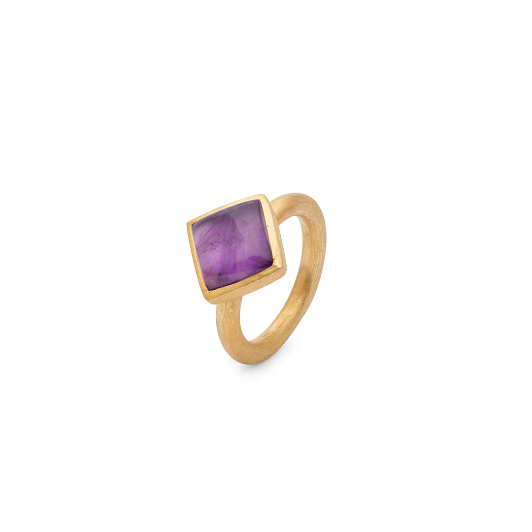 JAIPUR AMETHYST STACKING RING