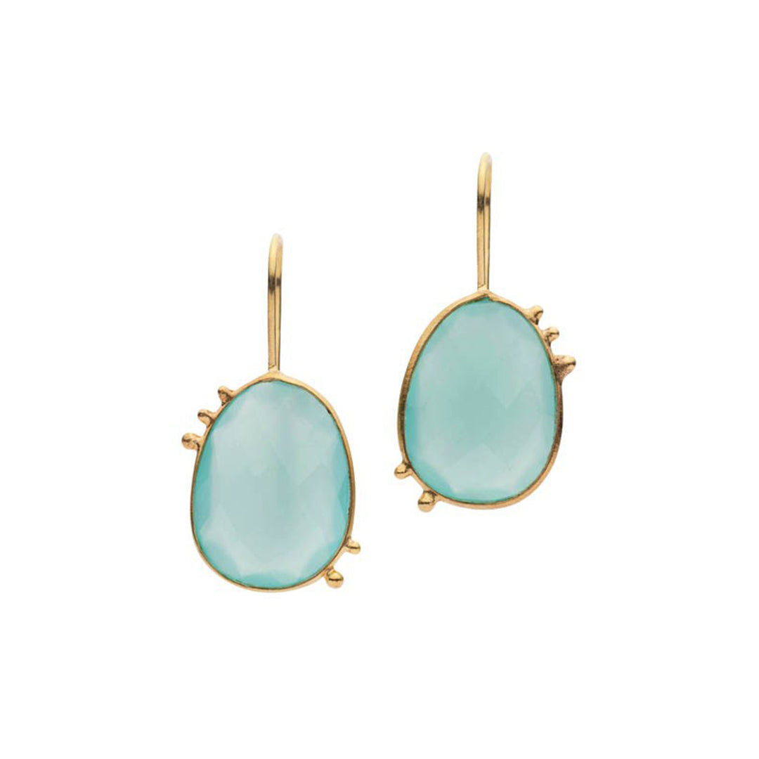 AMAZONIA ORGANICA BLUE EARRINGS